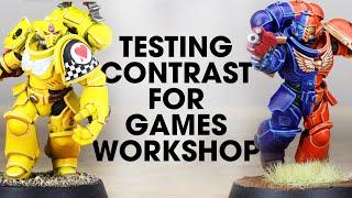 CONTRAST Games Workshop Space Marines Painting Showcase