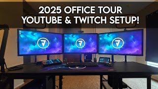 My 2025 Office Tour! (YouTube/Twitch Content Studio)