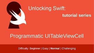 Create a UITableViewCell Programmatically