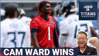 Cam Ward WINS BIG at Tennessee Titans Mini-Camp, Will Levis LOCKED IN & Xavier Restrepo Makes Noise