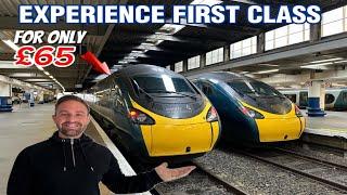 Avanti West Coast First Class Pendolino Experience for Just £65! Ultimate Luxury Train Review 2024