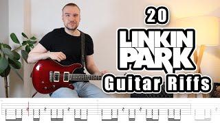 20 Linkin Park Guitar Riffs (with Tabs)