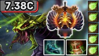 IMMORTAL VENOMANCER Hard Support Gameplay Patch 7.38c - Dota 2 Support
