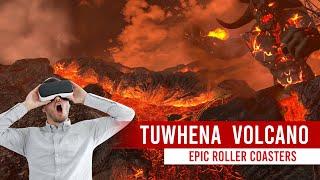 Epic Roller Coaster | Tuwhena Volcano [ VR Gameplay ]