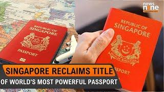 Singapore Reclaims Title of World's Most Powerful Passport: Henley Passport Index 2024 | News9