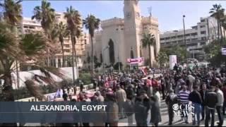 Egyptians protest on revolution's 2nd anniversary