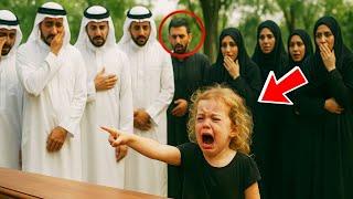كانت الطفلة تبكي بلا توقف أمام التابوت، وما إن كشفوا الغطاء حتى صُعق الجميع مما رأوه بداخله!