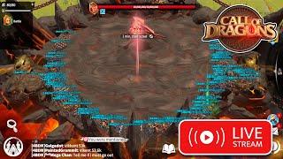 Flame Dragon Attempts Live Stream - Call of Dragons - Immo Gaming