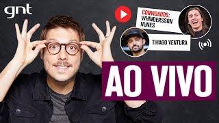  AO VIVO: Fábio Porchat recebe Whindersson Nunes e Thiago Ventura | Que História É Essa, Porchat?