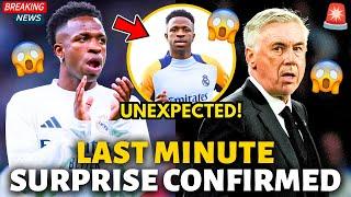 URGENT! CONFIRMED! VINI JR SURPRISED EVERYONE! UNEXPECTED! REAL MADRID NEWS