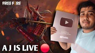 AJ GAMING YT 99 is live - Free Fire Live  ##freefire