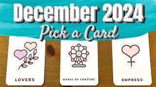 DECEMBER 2024 PREDICTIONS  PICK A CARD TAROT READING