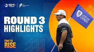 Patrick Reed shoots 59 to lead by 3 | Rd 3 Highlights | Link Hong Kong Open 2024