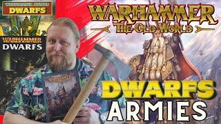 Are The Old World DWARFS the best rules ever? I compare how they match up!!!