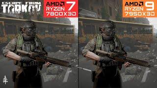 7800X3D vs 7950X3D Which is the Best CPU for Tarkov? Faceoff e19