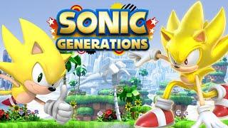 SONIC GENERATIONS - Full Game (As Super Sonic)