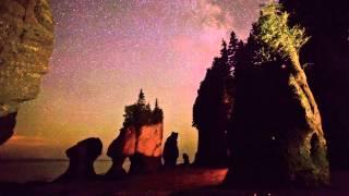 Hopewell Rocks Night Time Lapse