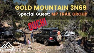 Badge of Honor - Gold Mountain 3n69 w/ MP TrailGroup Lexus LX470, Jeep JT Rubicon and Jeep JK - 4K