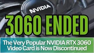 NVIDIA RTX 3060 Discontinued #nvidia #rtx #rtx3060 @3DGAMEMAN