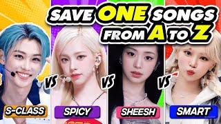  LIVE: SAVE ONE SONG KPOP: FROM A TO Z - FUN KPOP GAMES 2024  TRENDY TRIVIA