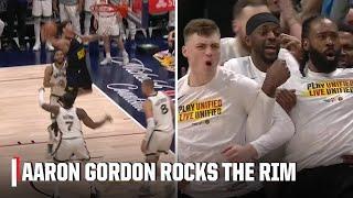 Aaron Gordon’s putback dunk stunned the Nuggets bench | NBA on ESPN