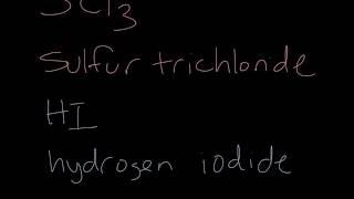 Naming and Drawing Covalent Compounds