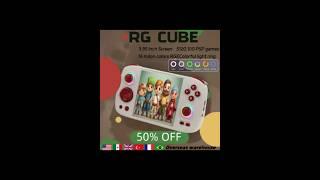 ANBERNIC RG CUBE Retro Handheld Game Console Video Player 3 95 Inch Screen WIFI Android 13 RGB