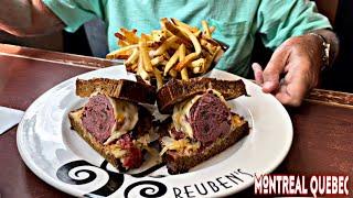 DINNER AT REUBEN’S RESTAURANT DELICATESSEN MONTREAL QUEBEC #reubens #montreal #quebec