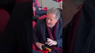 Khabib Nurmagomedov & Piers Morgan watching Arsenal vs Manchester United 3-2 #shorts
