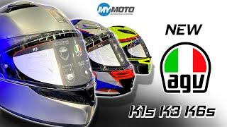 New AGV 2023 K1s K3 K6s helmets.