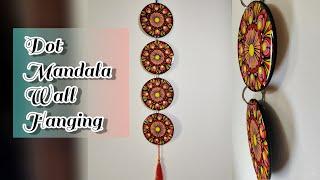 Beautiful Handmade Dot Mandala Wall hanging | DIY Home Decor | DOT MANDALA PAINTING