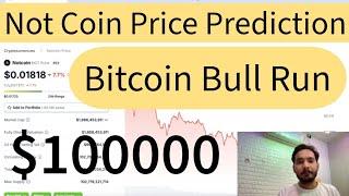 Bitcoin Price Analysis | Not Coin Price Prediction In Bull Run | Not Coin Mining | Ubit Review