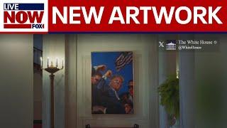 White House replaces Obama’s portrait with painting of Trump after assassination attempt