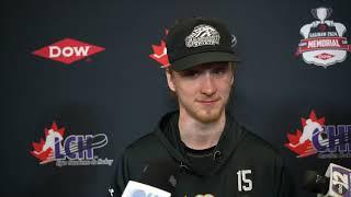 May 31/24 Memorial Cup Post-Game Media Availability – Sebastien Gervais