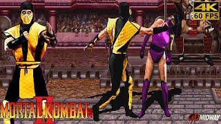 Mortal Kombat II - Scorpion [Arcade / 1993] 4K 60FPS