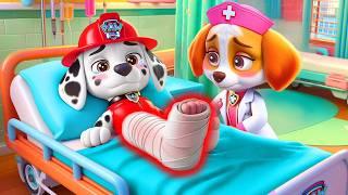 MARSHALL Please Wake Up! What Happened?! | Paw Patrol Ultimate Rescue | Full Episodes | Rainbow 3