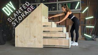 DIY Storage Solution for Awkward Spaces in Your Home