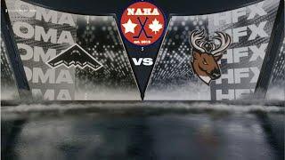 NAHA 2024-25 Season - Omaha Stealth (30-15-3) @ Halifax Stampeders (27-18-5)