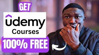 How to Get Paid Udemy Courses for 100% FREE in 2024 with Certificate