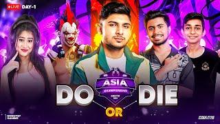 ASIA CHAMPIONSHIP  DO or Die Day 1  #nonstopgaming - free fire live