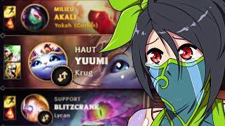 MON TOP PICK YUUMI EN MASTER, JE DOIS TURBO CARRY AVEC AKALI !