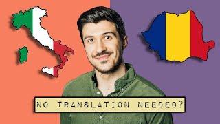 Romanian vs Italian | Can they understand each other?