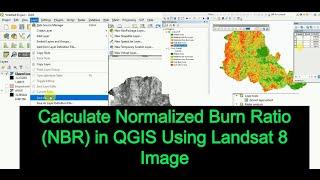 How to calculate normalized burn ratio (NBR) in QGIS