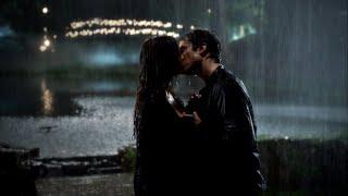 TVD 6x7 - Damon and Elena's rain kiss. "Promise this is forever" | Delena Scenes HD