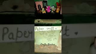 Wait for end Amazing paper craft  #shorts #viral #backtoschool like@CraftyNandani7