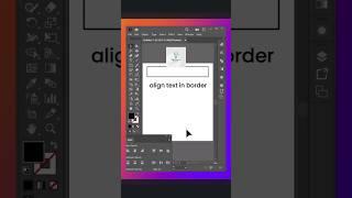 Learn How to Align Text in Shapes Perfectly Illustrator 2025 Trick #illustratortips #Ai2025 #techify