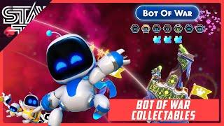 Astro Bot - Bot of War Collectables Locations