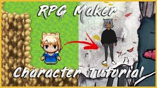 How to make characters in RPG Maker MV + Update Video