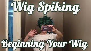 Cosplay Wig Spiking | Beginning Your Wig