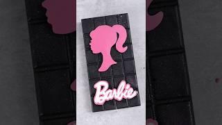 Barbie chocolate bar  made with 100% chocolate! #barbie #chocolate #shorts #shortsviral